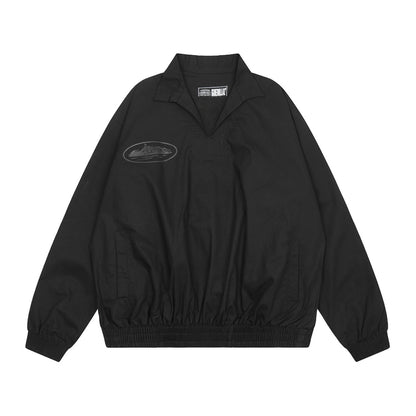 Corteiz triple black jacket