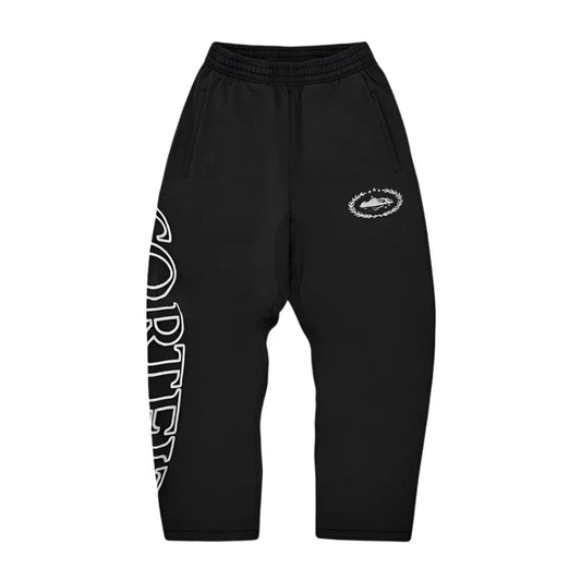 Corteiz Superior Royale Zip Jogger- Black