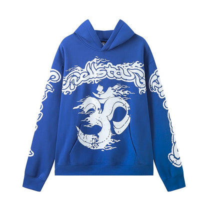 Hellstar Yoga Hoodie -Blue
